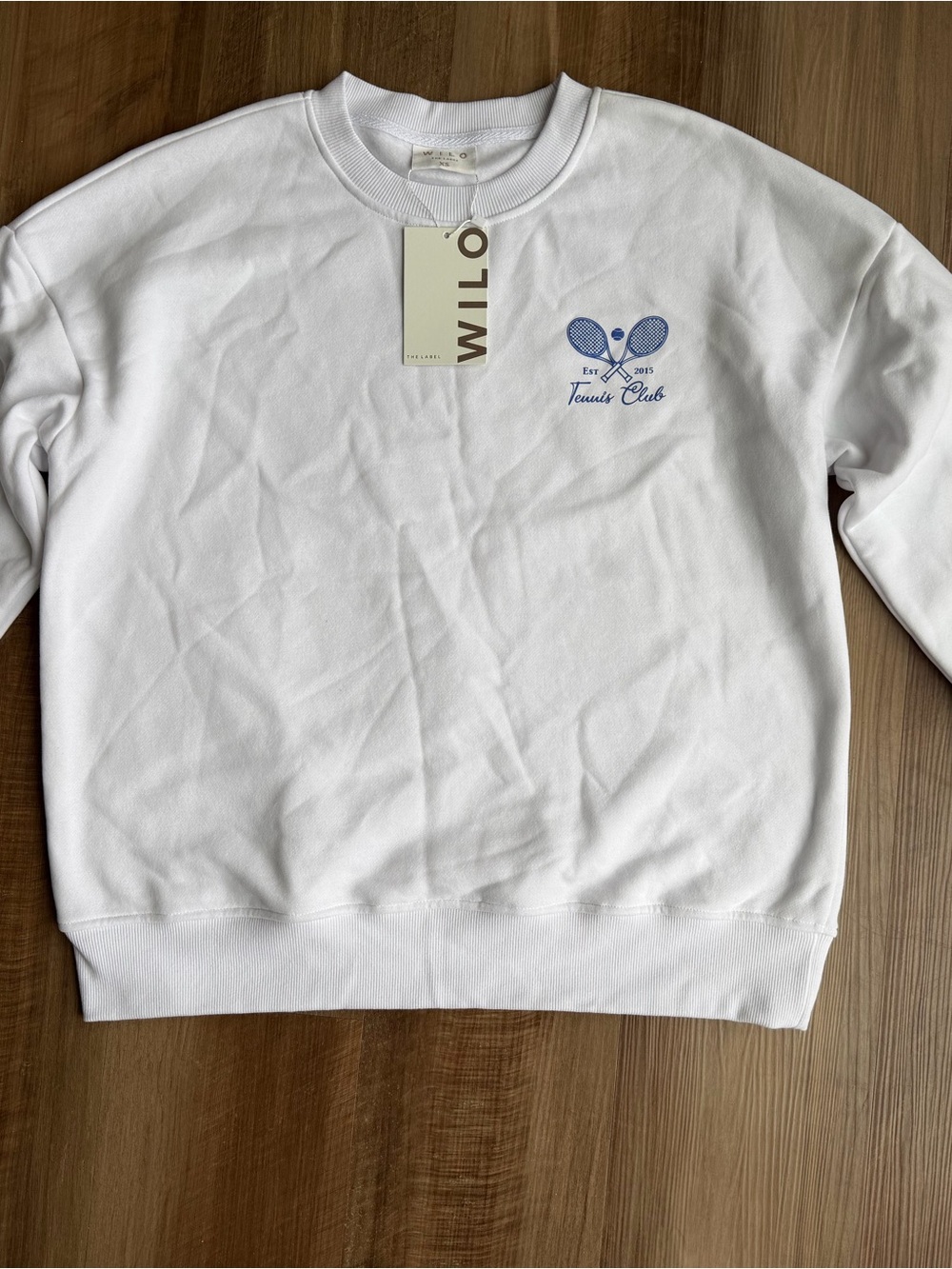 🤍 Wilo The Label Melbourne Tennis Club Crewneck 🎾